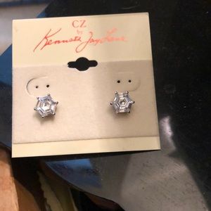 Kenneth Jay Lane CZ stud earrings